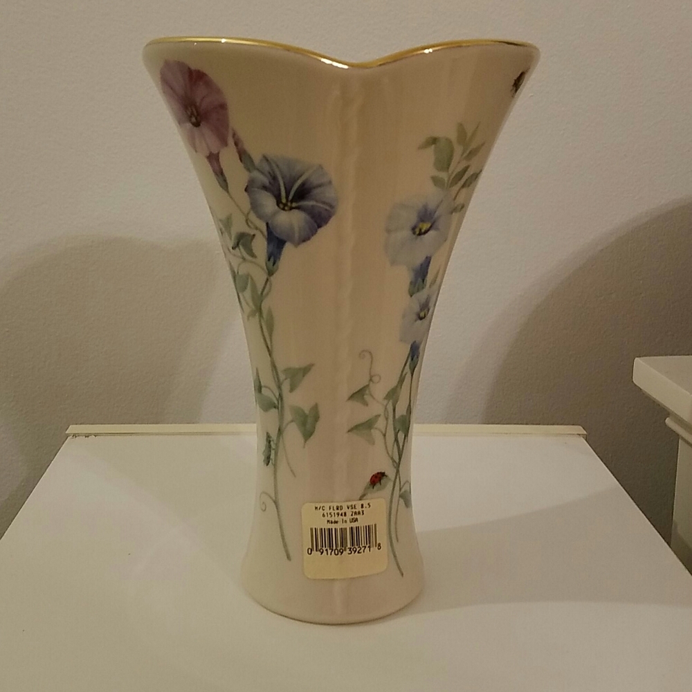 Lenox new morningside cottage flared vase 8.5 inch
